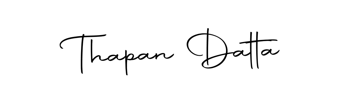 Similarly Autography-DOLnW is the best handwritten signature design. Signature creator online .You can use it as an online autograph creator for name Thapan Datta. Thapan Datta signature style 10 images and pictures png
