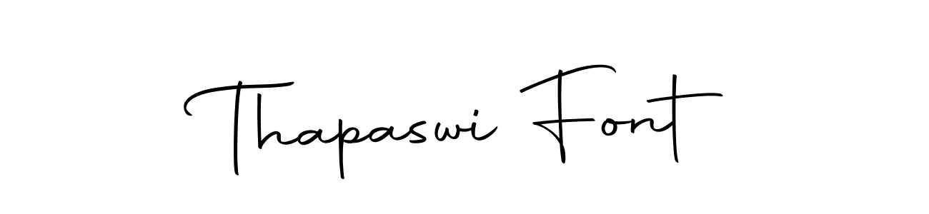 Here are the top 10 professional signature styles for the name Thapaswi Font. These are the best autograph styles you can use for your name. Thapaswi Font signature style 10 images and pictures png
