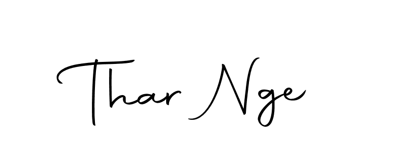 Here are the top 10 professional signature styles for the name Thar Nge. These are the best autograph styles you can use for your name. Thar Nge signature style 10 images and pictures png