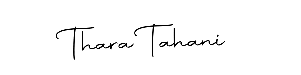 This is the best signature style for the Thara Tahani name. Also you like these signature font (Autography-DOLnW). Mix name signature. Thara Tahani signature style 10 images and pictures png
