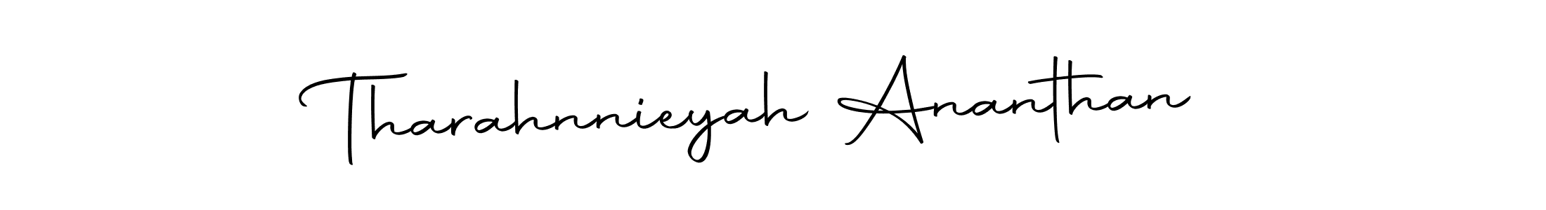 Make a short Tharahnnieyah Ananthan signature style. Manage your documents anywhere anytime using Autography-DOLnW. Create and add eSignatures, submit forms, share and send files easily. Tharahnnieyah Ananthan signature style 10 images and pictures png