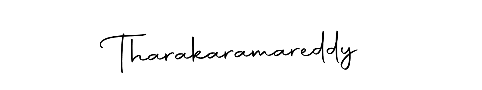 Use a signature maker to create a handwritten signature online. With this signature software, you can design (Autography-DOLnW) your own signature for name Tharakaramareddy. Tharakaramareddy signature style 10 images and pictures png