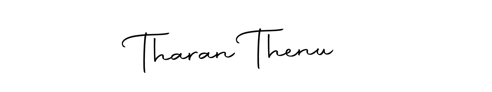 Tharan Thenu ❤ stylish signature style. Best Handwritten Sign (Autography-DOLnW) for my name. Handwritten Signature Collection Ideas for my name Tharan Thenu ❤. Tharan Thenu ❤ signature style 10 images and pictures png