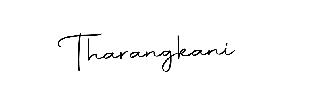 Similarly Autography-DOLnW is the best handwritten signature design. Signature creator online .You can use it as an online autograph creator for name Tharangkani. Tharangkani signature style 10 images and pictures png