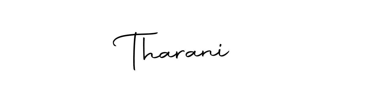 Create a beautiful signature design for name Tharani❤️. With this signature (Autography-DOLnW) fonts, you can make a handwritten signature for free. Tharani❤️ signature style 10 images and pictures png