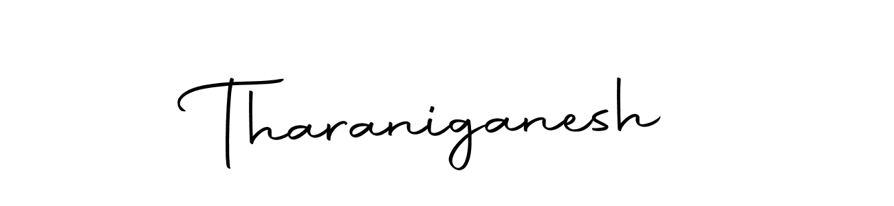 Design your own signature with our free online signature maker. With this signature software, you can create a handwritten (Autography-DOLnW) signature for name Tharaniganesh. Tharaniganesh signature style 10 images and pictures png