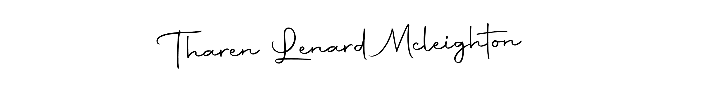 It looks lik you need a new signature style for name Tharen Lenard Mcleighton. Design unique handwritten (Autography-DOLnW) signature with our free signature maker in just a few clicks. Tharen Lenard Mcleighton signature style 10 images and pictures png