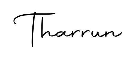 Master the art of signing with Tharrun written in fluent Autography-DOLnW script. A great template to practice and refine your handwriting. Tharrun signature style 10 images and pictures png