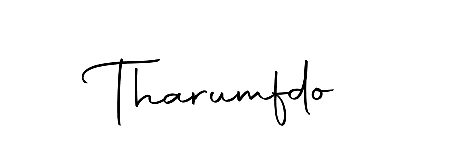 How to make Tharumfdo signature? Autography-DOLnW is a professional autograph style. Create handwritten signature for Tharumfdo name. Tharumfdo signature style 10 images and pictures png