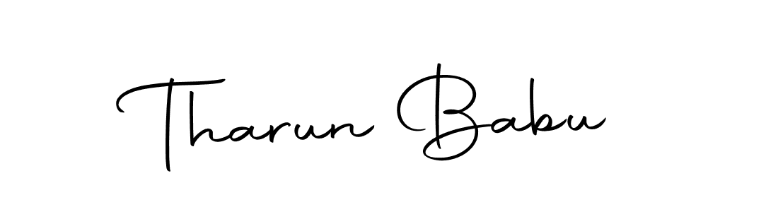 This is the best signature style for the Tharun Babu name. Also you like these signature font (Autography-DOLnW). Mix name signature. Tharun Babu signature style 10 images and pictures png