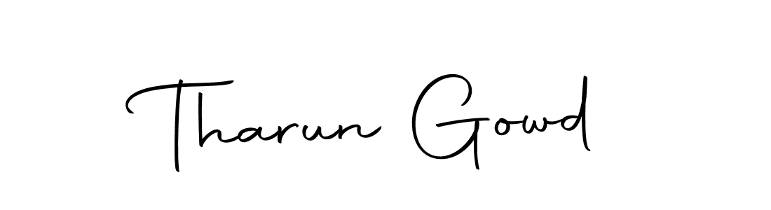 Make a short Tharun Gowd signature style. Manage your documents anywhere anytime using Autography-DOLnW. Create and add eSignatures, submit forms, share and send files easily. Tharun Gowd signature style 10 images and pictures png