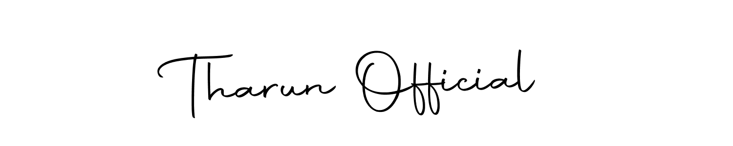 Also You can easily find your signature by using the search form. We will create Tharun Official name handwritten signature images for you free of cost using Autography-DOLnW sign style. Tharun Official signature style 10 images and pictures png