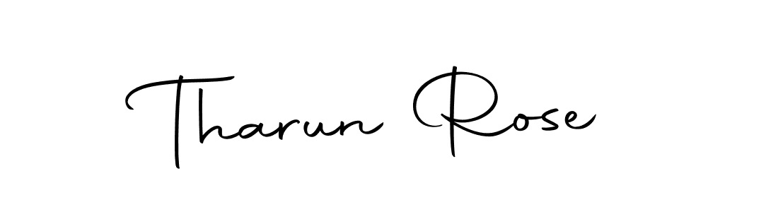 Make a short Tharun Rose signature style. Manage your documents anywhere anytime using Autography-DOLnW. Create and add eSignatures, submit forms, share and send files easily. Tharun Rose signature style 10 images and pictures png