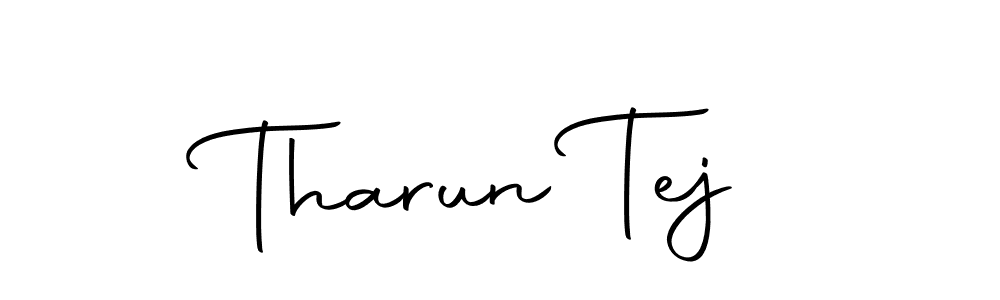 Design your own signature with our free online signature maker. With this signature software, you can create a handwritten (Autography-DOLnW) signature for name Tharun Tej. Tharun Tej signature style 10 images and pictures png