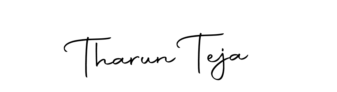 Also we have Tharun Teja name is the best signature style. Create professional handwritten signature collection using Autography-DOLnW autograph style. Tharun Teja signature style 10 images and pictures png