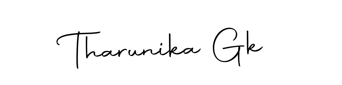 Similarly Autography-DOLnW is the best handwritten signature design. Signature creator online .You can use it as an online autograph creator for name Tharunika Gk. Tharunika Gk signature style 10 images and pictures png