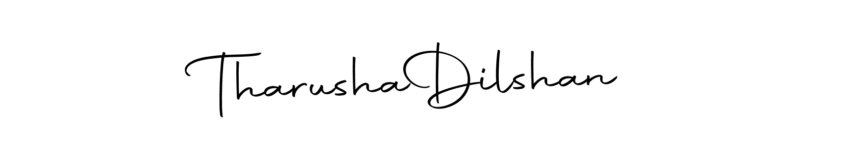 Make a beautiful signature design for name Tharusha  Dilshan. Use this online signature maker to create a handwritten signature for free. Tharusha  Dilshan signature style 10 images and pictures png