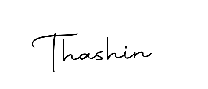 How to make Thashin signature? Autography-DOLnW is a professional autograph style. Create handwritten signature for Thashin name. Thashin signature style 10 images and pictures png