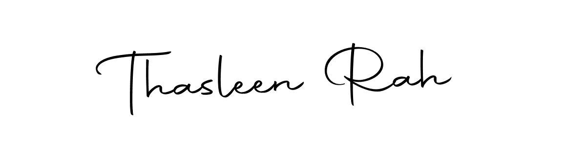 Autography-DOLnW is a professional signature style that is perfect for those who want to add a touch of class to their signature. It is also a great choice for those who want to make their signature more unique. Get Thasleen Rah name to fancy signature for free. Thasleen Rah signature style 10 images and pictures png