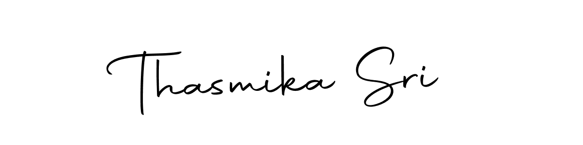 if you are searching for the best signature style for your name Thasmika Sri. so please give up your signature search. here we have designed multiple signature styles  using Autography-DOLnW. Thasmika Sri signature style 10 images and pictures png