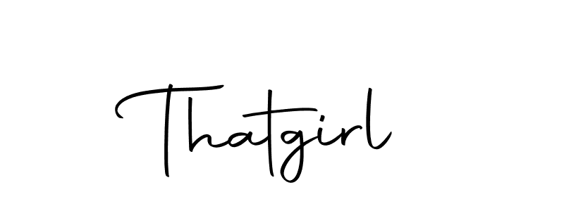 Here are the top 10 professional signature styles for the name Thatgirl. These are the best autograph styles you can use for your name. Thatgirl signature style 10 images and pictures png