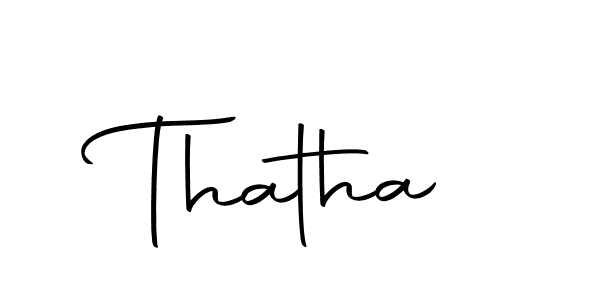 The best way (Autography-DOLnW) to make a short signature is to pick only two or three words in your name. The name Thatha include a total of six letters. For converting this name. Thatha signature style 10 images and pictures png