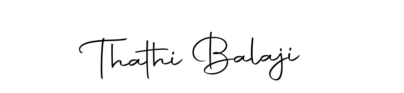 The best way (Autography-DOLnW) to make a short signature is to pick only two or three words in your name. The name Thathi Balaji include a total of six letters. For converting this name. Thathi Balaji signature style 10 images and pictures png