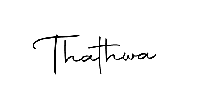 How to make Thathwa name signature. Use Autography-DOLnW style for creating short signs online. This is the latest handwritten sign. Thathwa signature style 10 images and pictures png