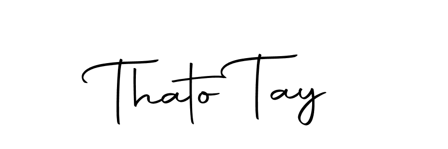 Also we have Thato Tay name is the best signature style. Create professional handwritten signature collection using Autography-DOLnW autograph style. Thato Tay signature style 10 images and pictures png
