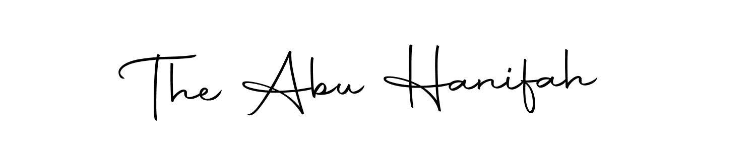 It looks lik you need a new signature style for name The Abu Hanifah. Design unique handwritten (Autography-DOLnW) signature with our free signature maker in just a few clicks. The Abu Hanifah signature style 10 images and pictures png
