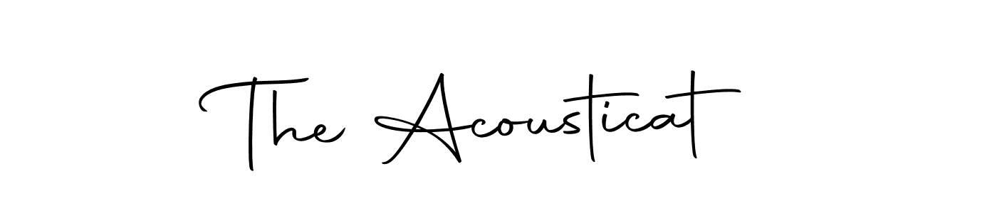 Create a beautiful signature design for name The Acousticat. With this signature (Autography-DOLnW) fonts, you can make a handwritten signature for free. The Acousticat signature style 10 images and pictures png