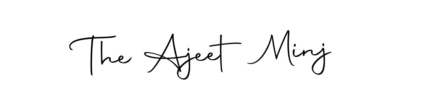 Also You can easily find your signature by using the search form. We will create The Ajeet Minj name handwritten signature images for you free of cost using Autography-DOLnW sign style. The Ajeet Minj signature style 10 images and pictures png