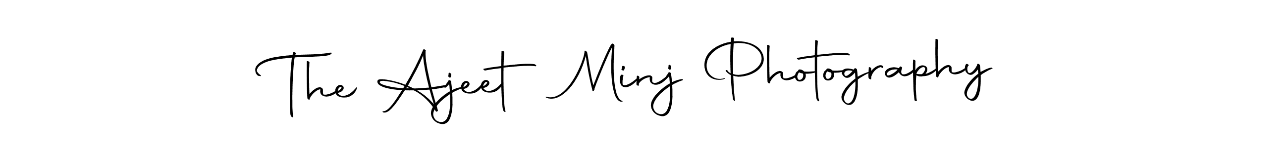 It looks lik you need a new signature style for name The Ajeet Minj Photography. Design unique handwritten (Autography-DOLnW) signature with our free signature maker in just a few clicks. The Ajeet Minj Photography signature style 10 images and pictures png