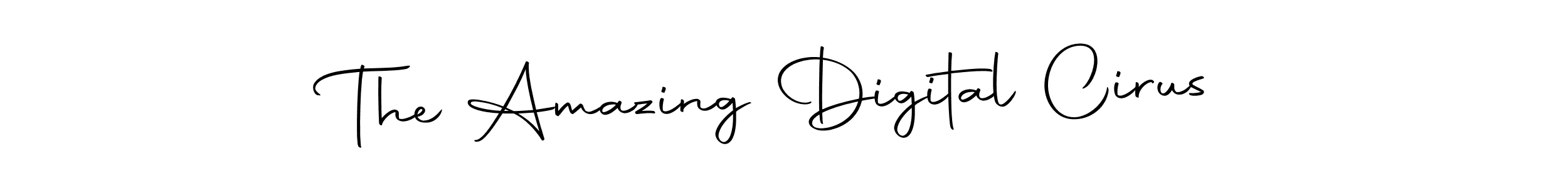 The best way (Autography-DOLnW) to make a short signature is to pick only two or three words in your name. The name The Amazing Digital Cirus include a total of six letters. For converting this name. The Amazing Digital Cirus signature style 10 images and pictures png