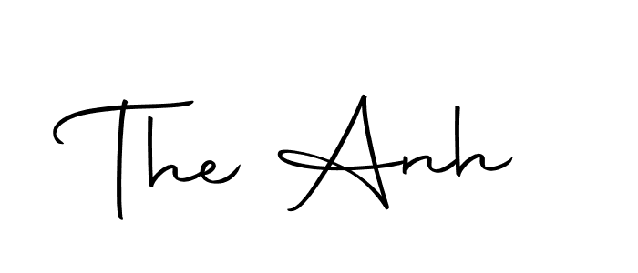 You should practise on your own different ways (Autography-DOLnW) to write your name (The Anh) in signature. don't let someone else do it for you. The Anh signature style 10 images and pictures png