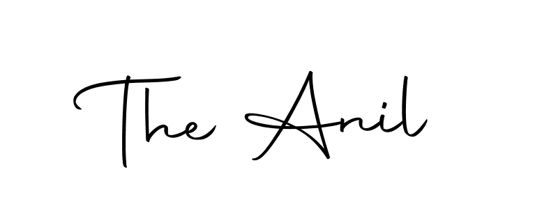 How to make The Anil name signature. Use Autography-DOLnW style for creating short signs online. This is the latest handwritten sign. The Anil signature style 10 images and pictures png