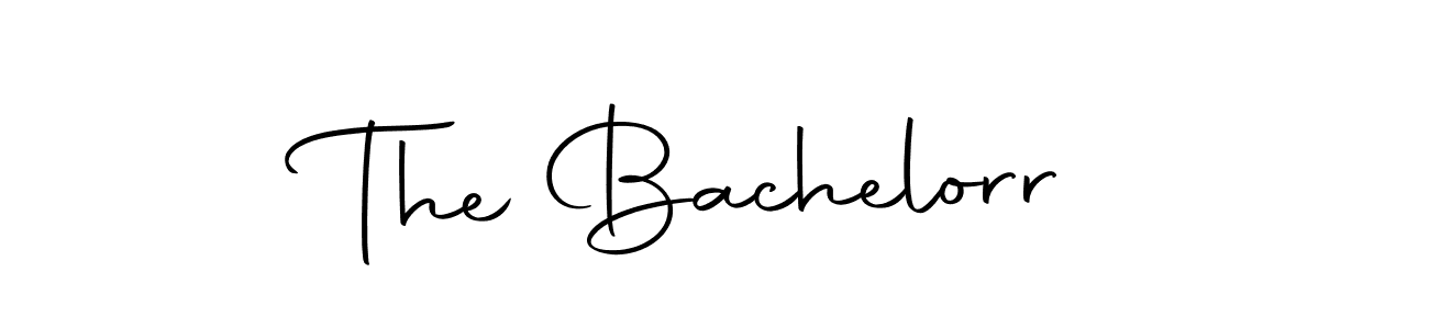Create a beautiful signature design for name The Bachelorr. With this signature (Autography-DOLnW) fonts, you can make a handwritten signature for free. The Bachelorr signature style 10 images and pictures png