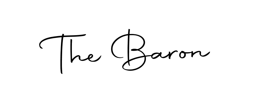 How to make The Baron signature? Autography-DOLnW is a professional autograph style. Create handwritten signature for The Baron name. The Baron signature style 10 images and pictures png