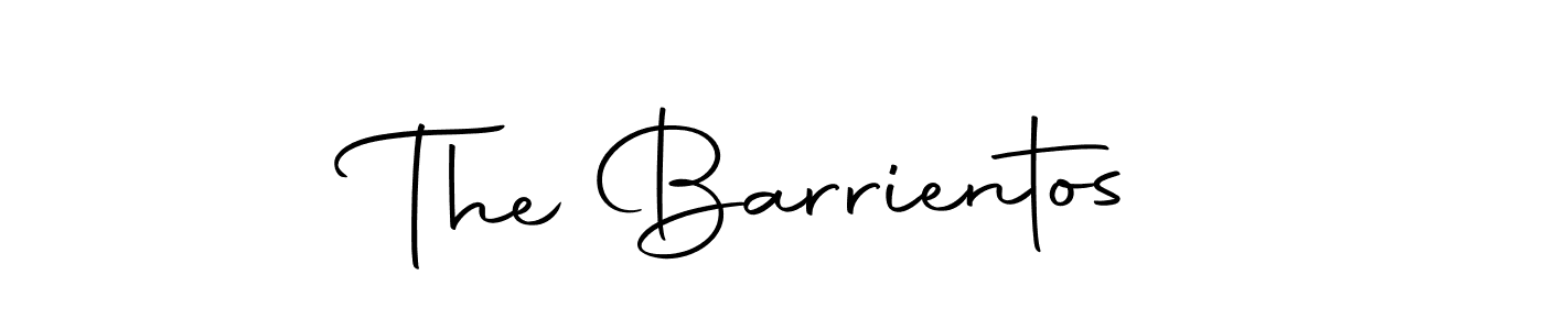 How to Draw The Barrientos signature style? Autography-DOLnW is a latest design signature styles for name The Barrientos. The Barrientos signature style 10 images and pictures png