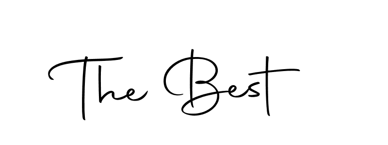 Make a beautiful signature design for name The Best. With this signature (Autography-DOLnW) style, you can create a handwritten signature for free. The Best signature style 10 images and pictures png