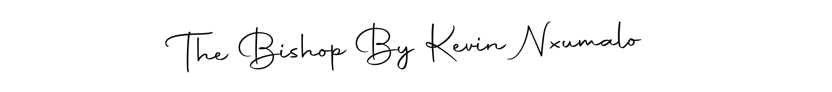 Make a beautiful signature design for name The Bishop By Kevin Nxumalo. With this signature (Autography-DOLnW) style, you can create a handwritten signature for free. The Bishop By Kevin Nxumalo signature style 10 images and pictures png