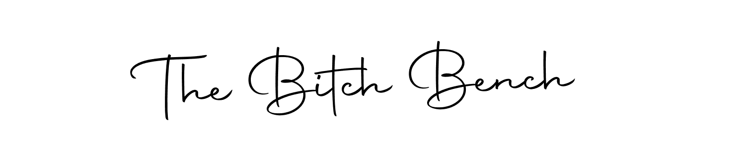 You can use this online signature creator to create a handwritten signature for the name The Bitch Bench. This is the best online autograph maker. The Bitch Bench signature style 10 images and pictures png