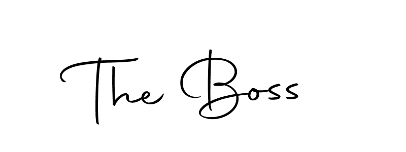 You should practise on your own different ways (Autography-DOLnW) to write your name (The Boss) in signature. don't let someone else do it for you. The Boss signature style 10 images and pictures png