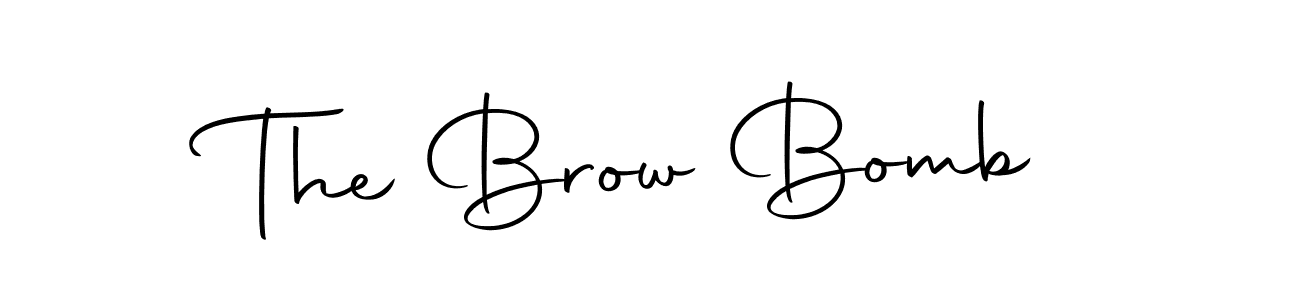 if you are searching for the best signature style for your name The Brow Bomb. so please give up your signature search. here we have designed multiple signature styles  using Autography-DOLnW. The Brow Bomb signature style 10 images and pictures png