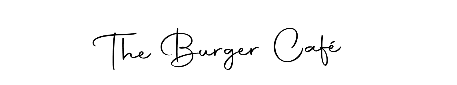 Here are the top 10 professional signature styles for the name The Burger Café. These are the best autograph styles you can use for your name. The Burger Café signature style 10 images and pictures png