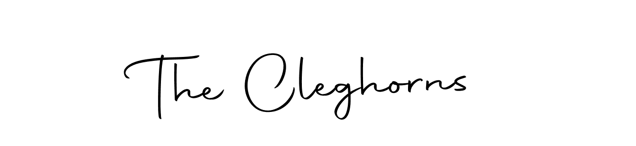 Make a beautiful signature design for name The Cleghorns. Use this online signature maker to create a handwritten signature for free. The Cleghorns signature style 10 images and pictures png