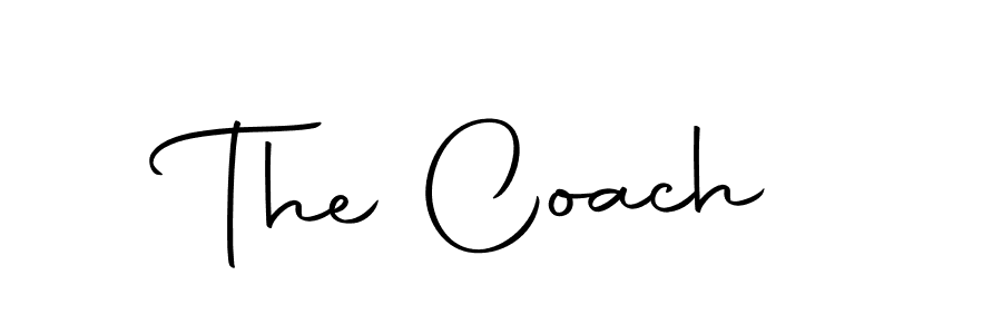 How to Draw The Coach signature style? Autography-DOLnW is a latest design signature styles for name The Coach. The Coach signature style 10 images and pictures png