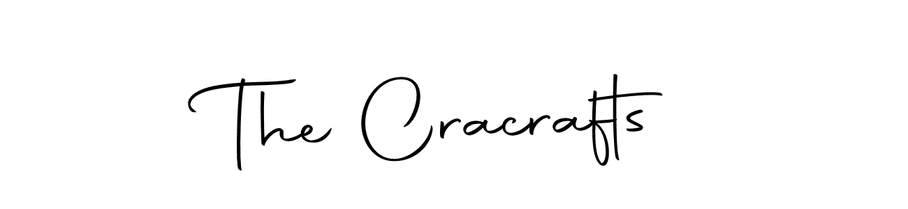 How to make The Cracrafts name signature. Use Autography-DOLnW style for creating short signs online. This is the latest handwritten sign. The Cracrafts signature style 10 images and pictures png