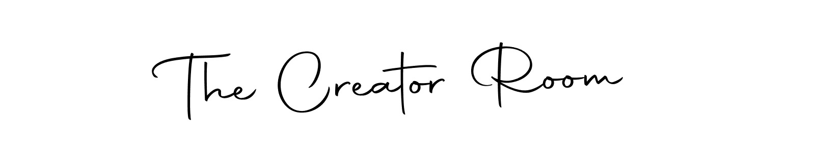 How to make The Creator Room name signature. Use Autography-DOLnW style for creating short signs online. This is the latest handwritten sign. The Creator Room signature style 10 images and pictures png