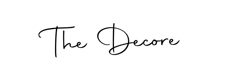 The Decore stylish signature style. Best Handwritten Sign (Autography-DOLnW) for my name. Handwritten Signature Collection Ideas for my name The Decore. The Decore signature style 10 images and pictures png